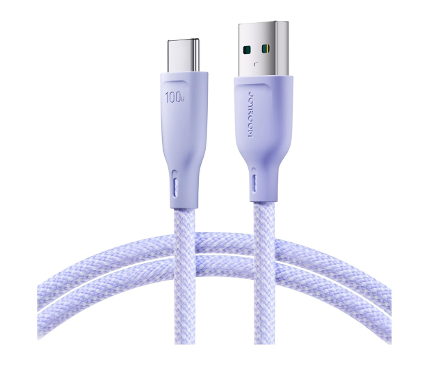JoyRoom Multi-Color Series S-A34 USB-A / USB-C 100W 1m - fioletowy - 1354823 - zdjęcie